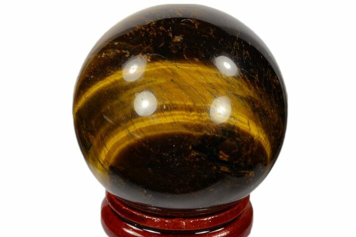 Polished Tiger's Eye Sphere - South Africa #116067